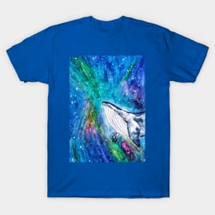 Whales in the universe T-Shirt